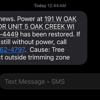 We Energies - A "special" crew and 10 hours was needed to determine it was a tree!? - Utilities Near Me We Energies - A "special" crew and 10 hours was needed to determine it was a tree!? - Utilities Near Me