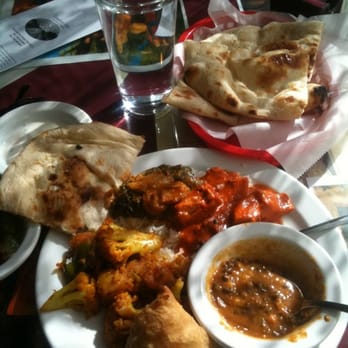 Tandoori Hut - Lunch buffet plate and fresh, hot Naan just for me included in price! - Indian Near Me - Seattle, Washington Tandoori Hut - Lunch buffet plate and fresh, hot Naan just for me included in price! - Indian Near Me - Seattle, Washington