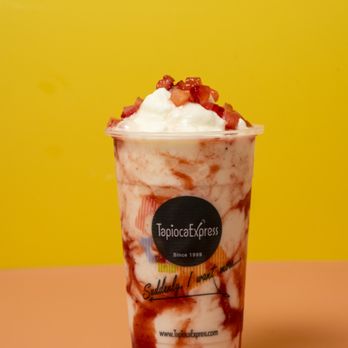 Tapioca Express - Strawberry Yogurt Frost - Bubble Tea Near Me - Fremont, California Tapioca Express - Strawberry Yogurt Frost - Bubble Tea Near Me - Fremont, California