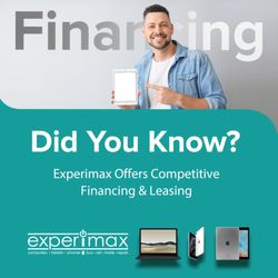 Experimax Houston Heights - It is so easy to finance that computer that you really need for home, school, or work! Call us for more details.