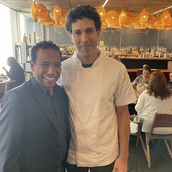 Balaio IMS - Chef Rodrigo Oliveira (right) next to our local colleague - Brazilian Near Me - São Paulo, SP