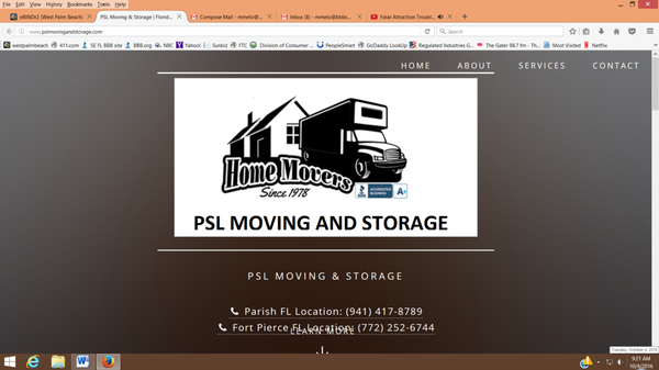 PSL Moving & Storage