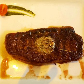 Madame Butterfly - Ribeye steak. Medium well, perfectly cooked and delicious! - Seafood Near Me - Savannah, Georgia Madame Butterfly - Ribeye steak. Medium well, perfectly cooked and delicious! - Seafood Near Me - Savannah, Georgia