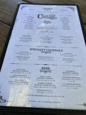 Menu photo 7 Chatty's Pizzeria Bay Village, OH Menu photo 7 Chatty's Pizzeria Bay Village, OH