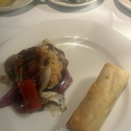 Sesame Scallops Grand Marnier and Spring Roll (1) Sesame Scallops Grand Marnier and Spring Roll (1)