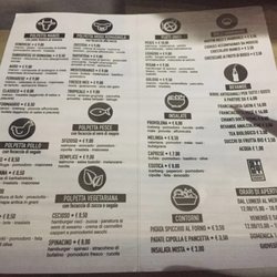 Street Burger Gourmet - Il menu.