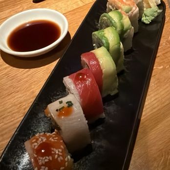 Hillstone Restaurant - Rainbow Roll - New American Near Me - Bal Harbour, Florida