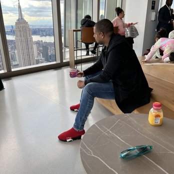 Summit One Vanderbilt - Enjoying my Gin and Tonic. - Observatories Near Me - New York, New York