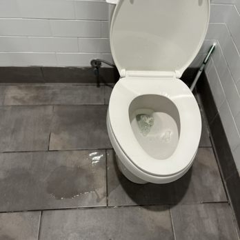 Round Table Pizza - Condoms on the floor and toilet - Pizza Near Me - San Ramon, California