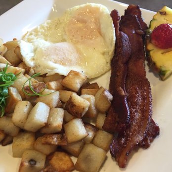Moena Café - MC breakfast ($11.25) Nothing wow and they overcooked my bacon :( - Cafes Near Me - Honolulu, Hawaii