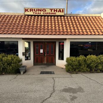 Krung Thai Restaurant - Restaurant entrance. - Thai Near Me - Albuquerque, New Mexico