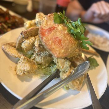 Chef Ping - Salty- Egg York crab - Chinese Near Me - Rolling Meadows, Illinois