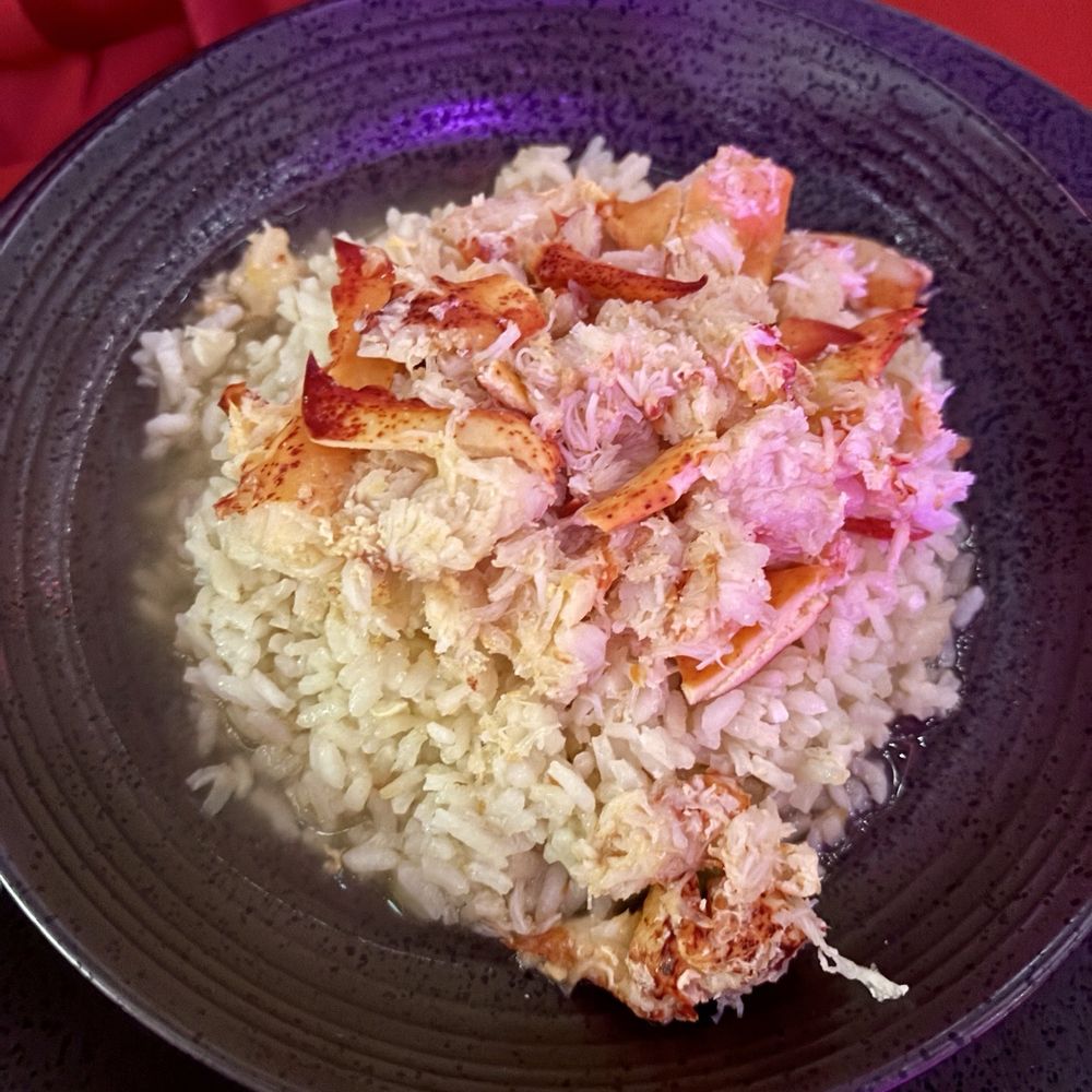 The Sea Crest Grille - Lobster risotto - very generous amounts of lobster but risotto very lacking (basically buttered rice pilaf) - New American Near Me - Spring Lake, New Jersey The Sea Crest Grille - Lobster risotto - very generous amounts of lobster but risotto very lacking (basically buttered rice pilaf) - New American Near Me - Spring Lake, New Jersey