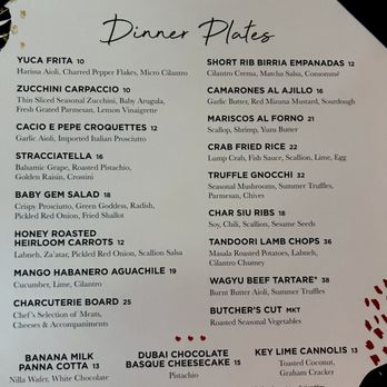 The Wilder - Menu - Bars Near Me - Fort Lauderdale, Florida