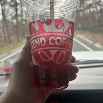 Tend Coffee - Mixed berry iced herbal tea - Coffee & Tea Near Me - Shirley, New York Tend Coffee - Mixed berry iced herbal tea - Coffee & Tea Near Me - Shirley, New York
