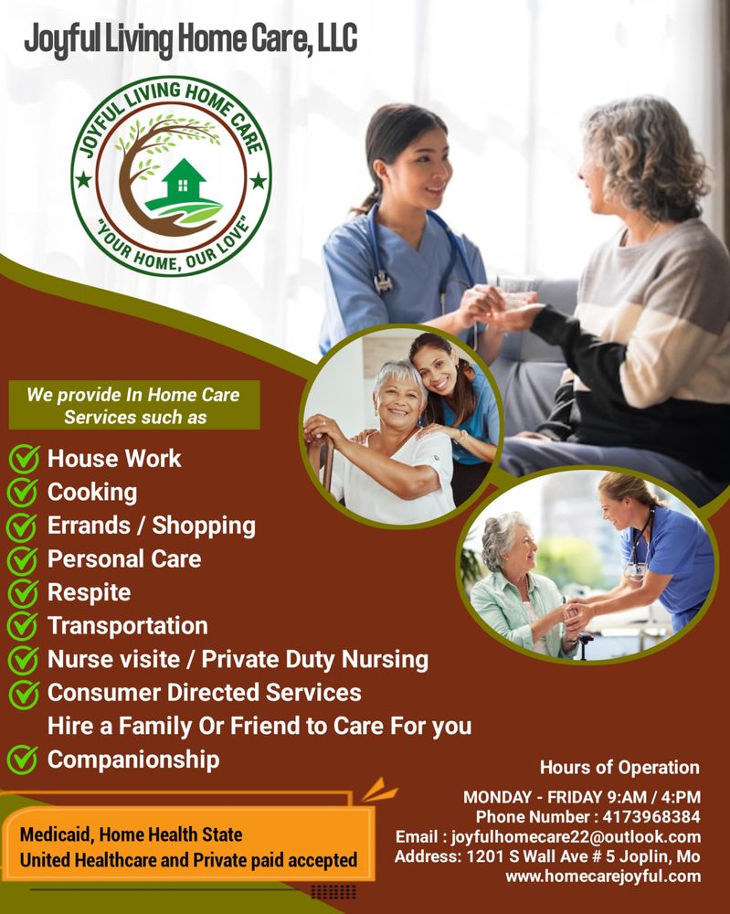 Joyful Living Home Care - home care agency in Joplin, MO