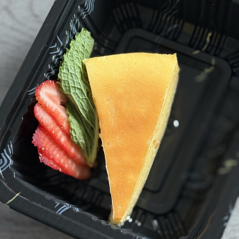 Atto Sushi - Yuzu Cheesecake ($6) - tiny slice! - Japanese Near Me - New York, New York