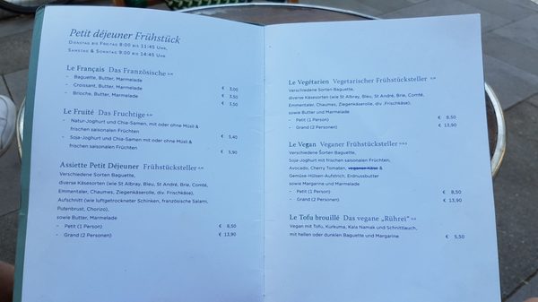 Menu photo 8 Café Délice Hamburg, HH Menu photo 8 Café Délice Hamburg, HH