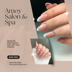 Amoy Salon and Spa - Nail Services at Amoy Salon 908-688-6888