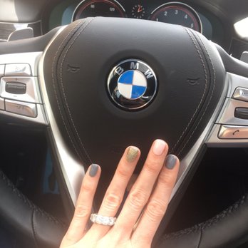From Head To Toe Nail Bar - This weeks mani! Grey, pink and of course a little sparkle! - Nail Salons Near Me - Baldwin, New York