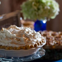The Event Cooperative - The Event Cooperative, Carrie+Zeb, Tim Zielenbach Photography 2011, Lemon Meringue Pie by WildFlour Pastry