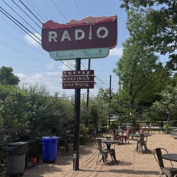 Radio/East - Sign - Coffee & Tea Near Me - Austin, Texas
