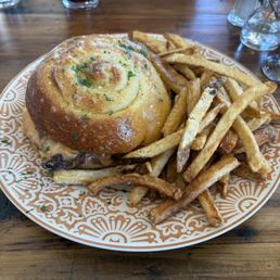 Garlic Knot Chicken Sandwich
