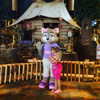 Great Wolf Lodge - My niece and one of the wolf characters. She really loved this place. - Resorts Near Me - Concord, North Carolina Great Wolf Lodge - My niece and one of the wolf characters. She really loved this place. - Resorts Near Me - Concord, North Carolina