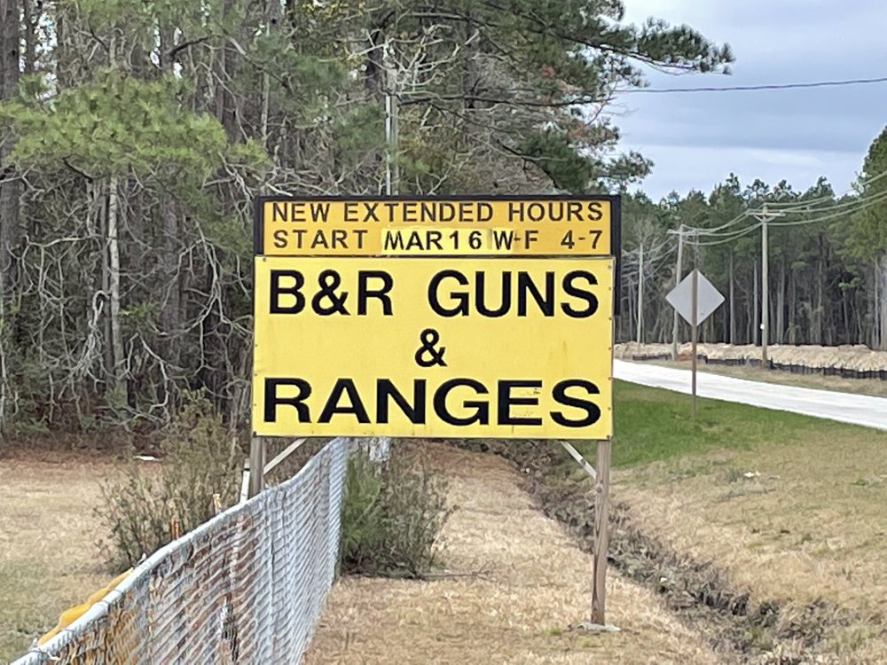 B & R GUNS & OUTDOOR RANGES Updated October 2024 1325 Lake Rd