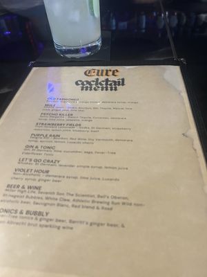 Menu photo 3 Cure Coffee & Cocktails Columbus, OH