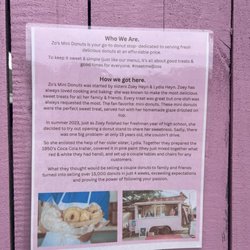 Zo’s Mini Donuts - The story
