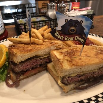 Black Bear Diner Katy - Parmesan Sourdough Cheeseburger - Diners Near Me - Katy, Texas