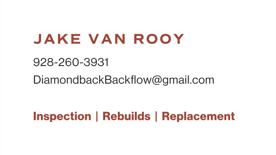 Slide of Diamondback Backflow