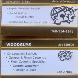 The Wood Guys - Business Card