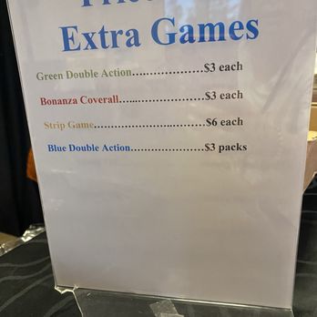 Nugget Casino Resort - Price list for Extra bingo games - Casinos Near Me - Sparks, Nevada Nugget Casino Resort - Price list for Extra bingo games - Casinos Near Me - Sparks, Nevada
