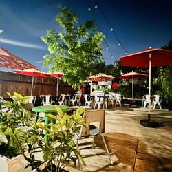 HAPI Elite Event: 93' Til - Patio at night