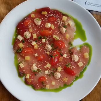 Bar Acuda - Ahi Carpaccio - Tapas Bars Near Me - Hanalei, Hawaii