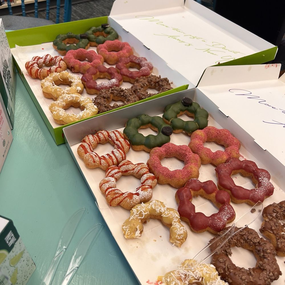 A bunch of donuts!