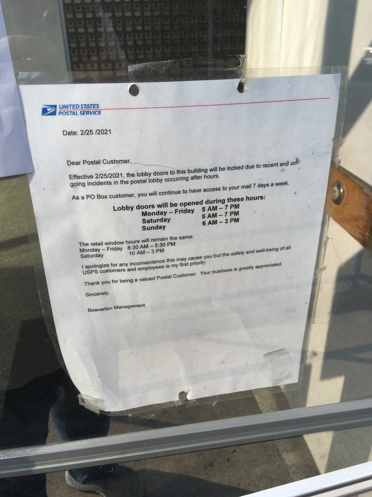 US POST OFFICE 47 Reviews 4550 Sw Betts Ave, Beaverton, Oregon