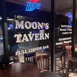 a full liquor bar