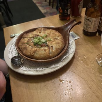 The Killarney - Pot pie. We'd def order again, amazing - Burgers Near Me - Ludlow, Vermont