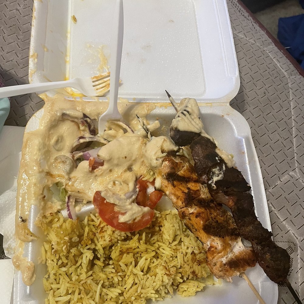 Shawarma Paradise - How our order arrived - Mediterranean Near Me - Tempe, Arizona