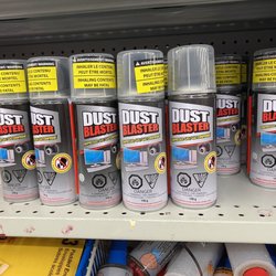 Dollarama - Compressed air spray. $5 if memory serves. Still cheaper than anywhere else.