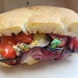 Toasted Pastrami Eggplant Sandwich Toasted Pastrami Eggplant Sandwich