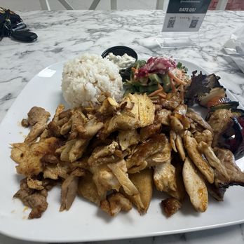 Medo Mediterranean Kitchen - This is their Gyro Chicken plate - Mediterranean Near Me - Perrine, Florida Medo Mediterranean Kitchen - This is their Gyro Chicken plate - Mediterranean Near Me - Perrine, Florida