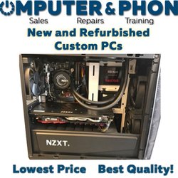 Computer and Phone - Custom Computers