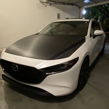 CardinaleWay Mazda - Mazda after wrapping my hood in carbon fiber vinyl. - Car Dealers Near Me - Las Vegas, Nevada