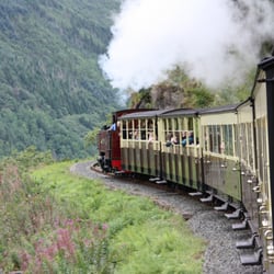 Vale of Rheidol Railway - Spectacular scenery in the Rheidol Valley