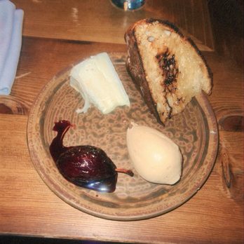 Warlord - Dongé triple cream brie, bread, port wine plums, and foie gras ganache (extra) - Specialty Food Near Me - Chicago, Illinois