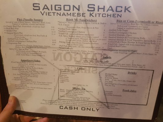 Menu photo 8 Saigon Shack New York, NY